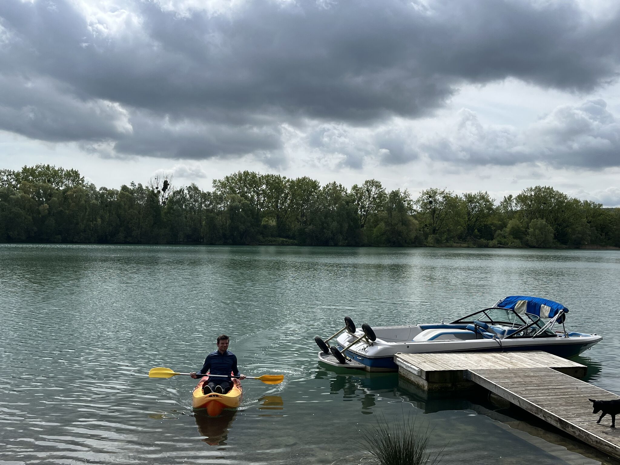 Boat on Calm Water